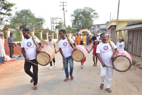 Rally at Sonamura Nagar Panchayat