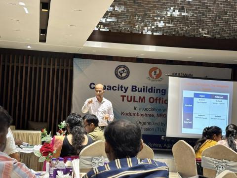 3 days Capacity Building Training of TULM Officials